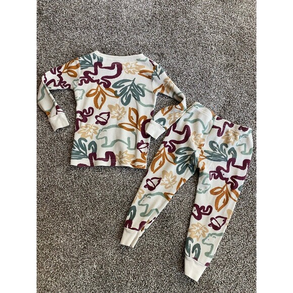 Carter’s Waffle Knit Pajama Set – Size 24M - Picture 4 of 4